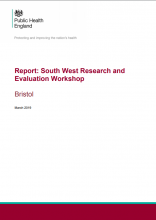 Report: South West Research and Evaluation Workshop Bristol